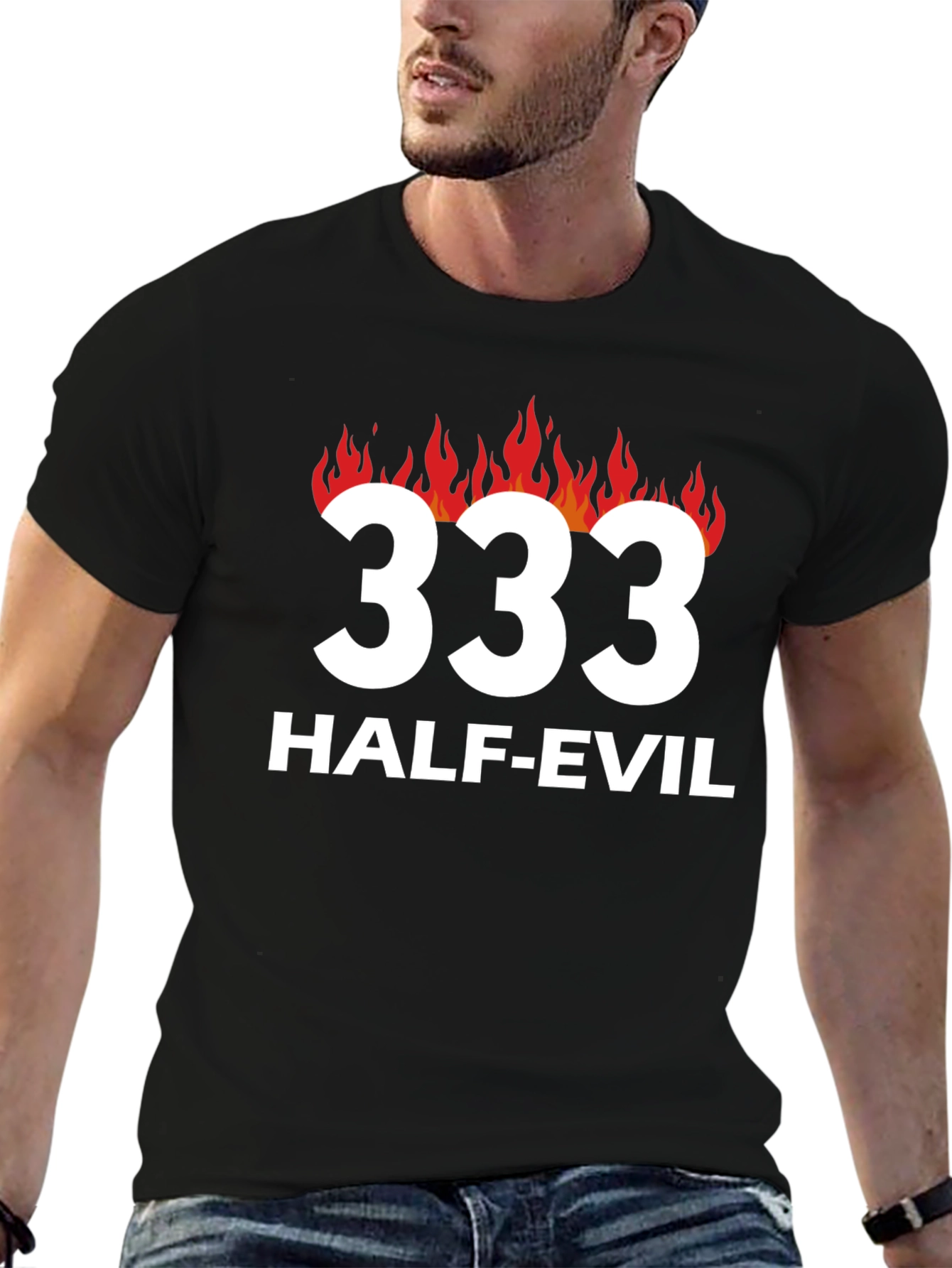 333 Half-Evil Graphic Tee