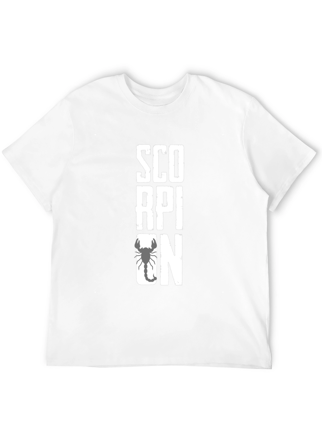 Scorpion Graphic Print Black T-Shirt