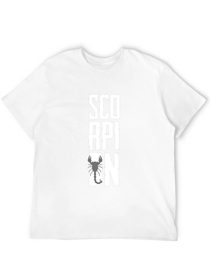Scorpion Graphic Print Black T-Shirt