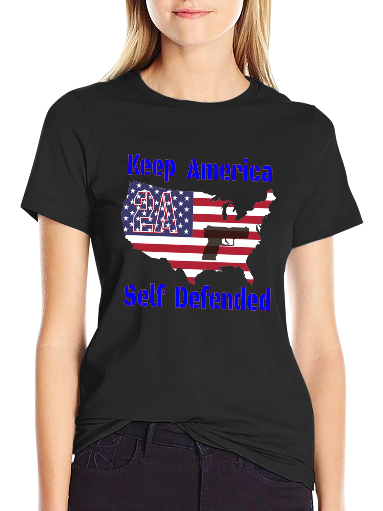 Keep America Self Defended 2A T-Shirt