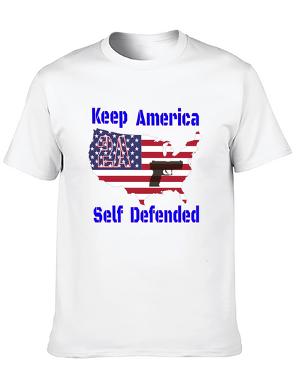 Keep America Self Defended 2A T-Shirt