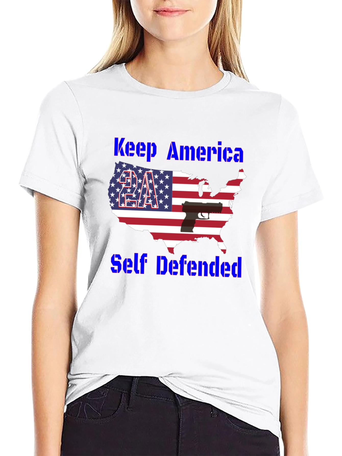 Keep America Self Defended 2A T-Shirt