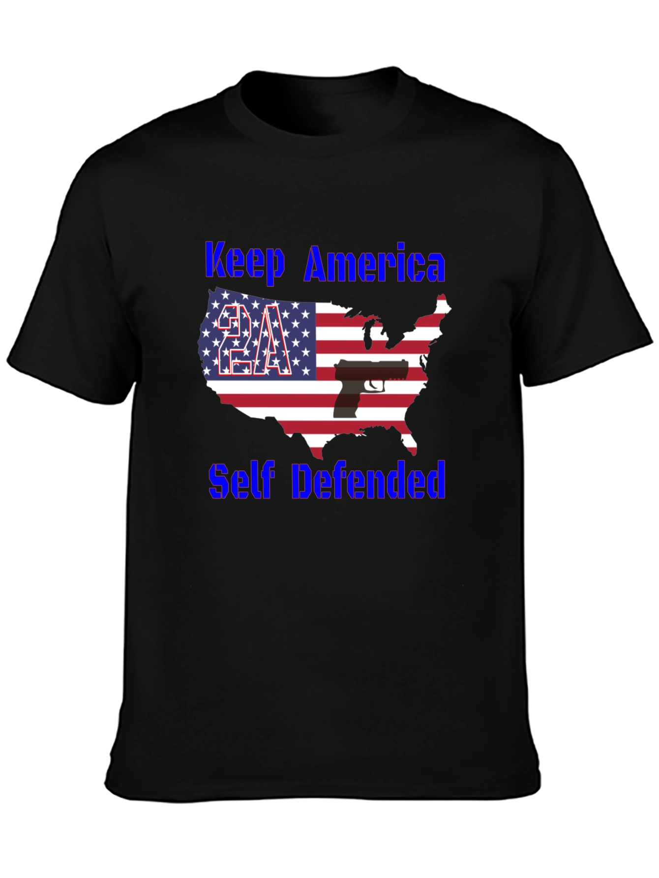 Keep America Self Defended 2A T-Shirt
