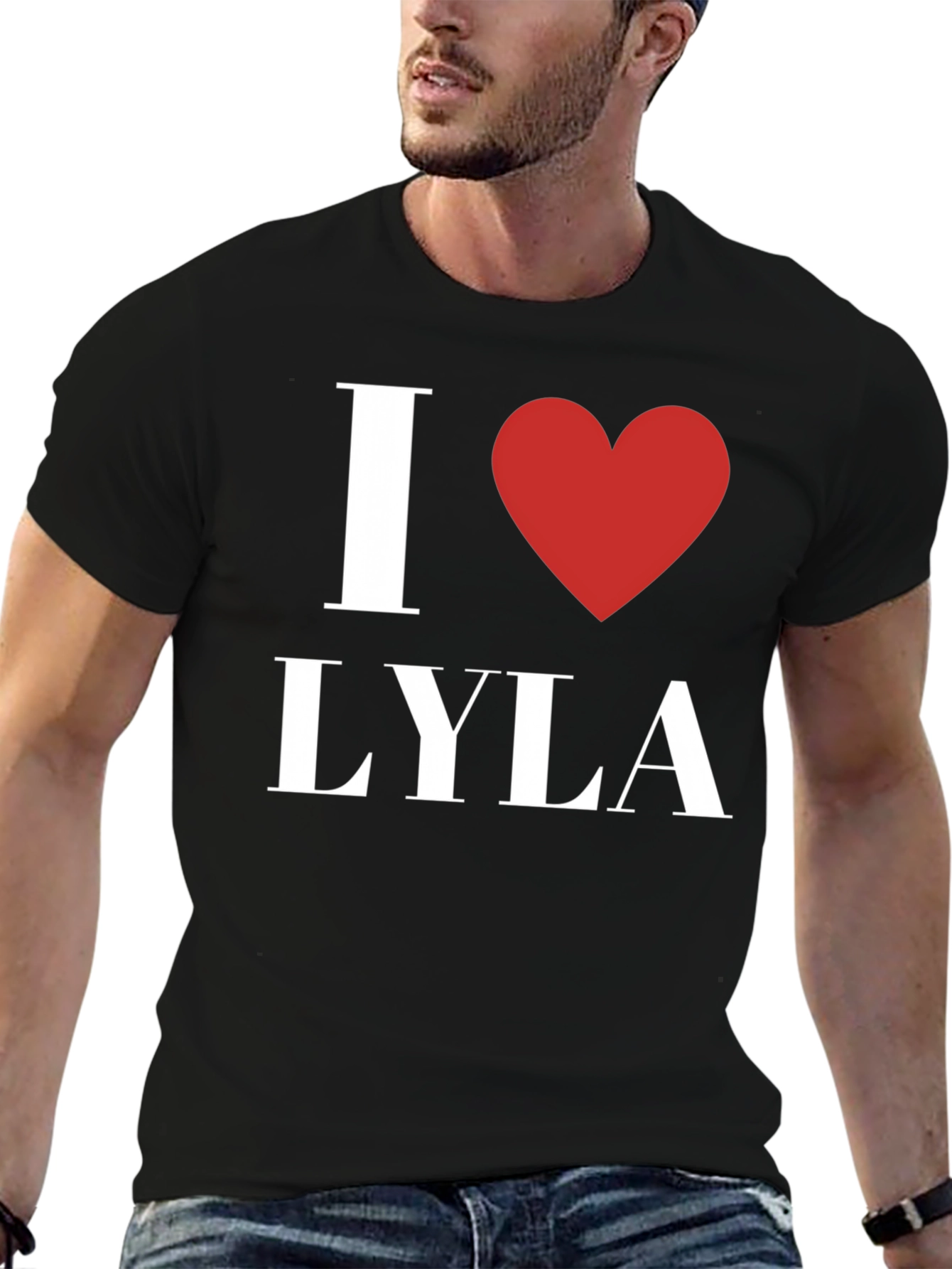I Heart Lyla Black Graphic T-Shirt