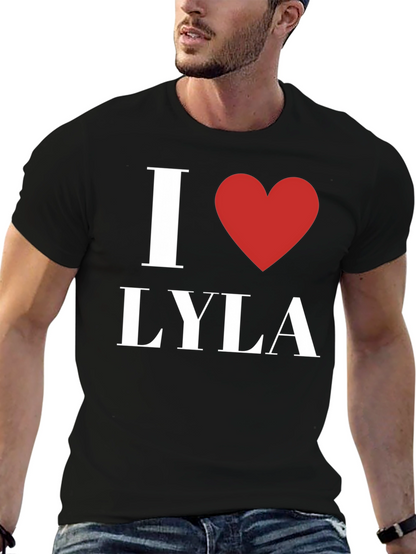 I Heart Lyla Black Graphic T-Shirt