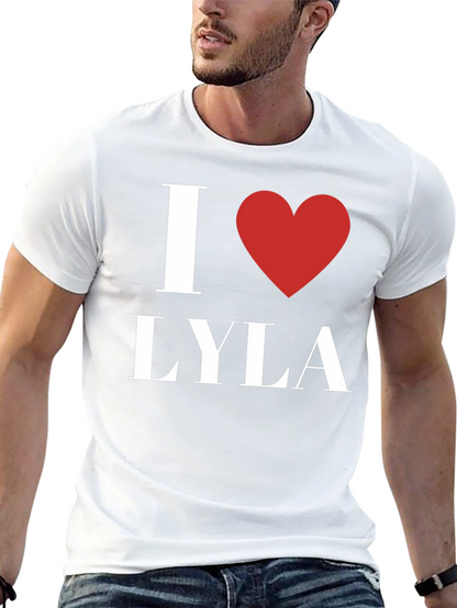 I Heart Lyla Black Graphic T-Shirt