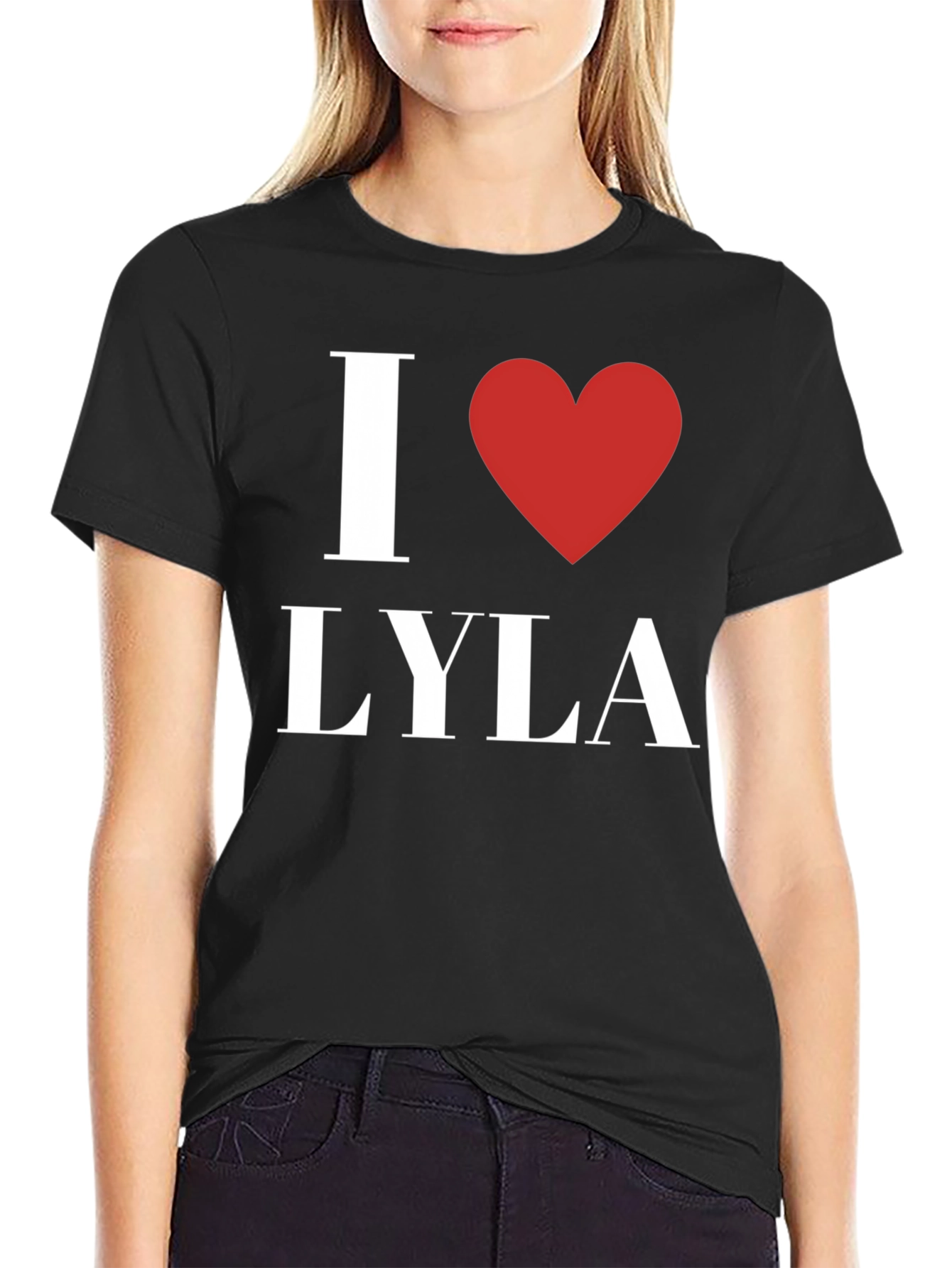 I Heart Lyla Black Graphic T-Shirt