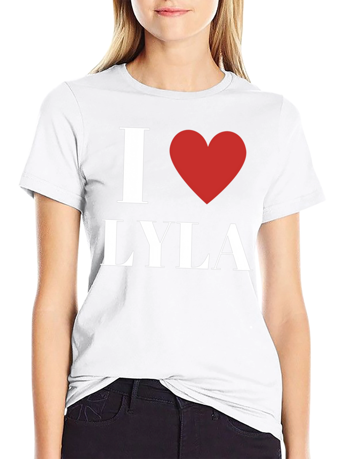 I Heart Lyla Black Graphic T-Shirt