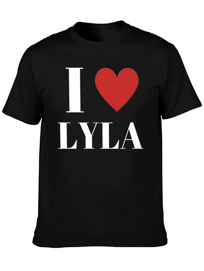 I Heart Lyla Black Graphic T-Shirt