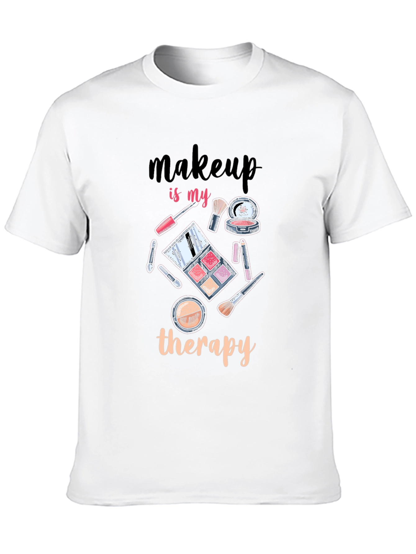 Makeup Therapy Graphic T-Shirt