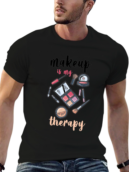 Makeup Therapy Graphic T-Shirt