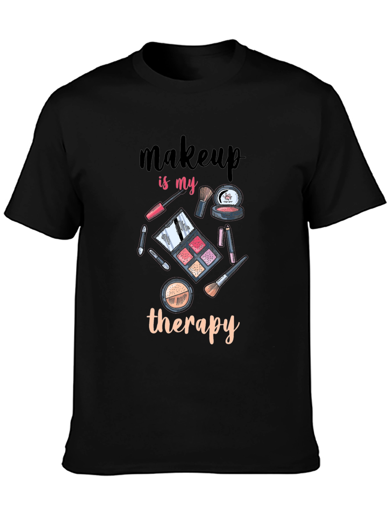 Makeup Therapy Graphic T-Shirt