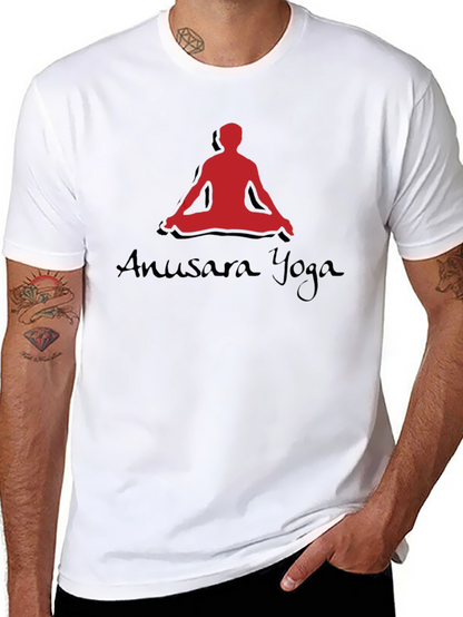 Anusara Yoga Graphic Tee - Meditation Shirt