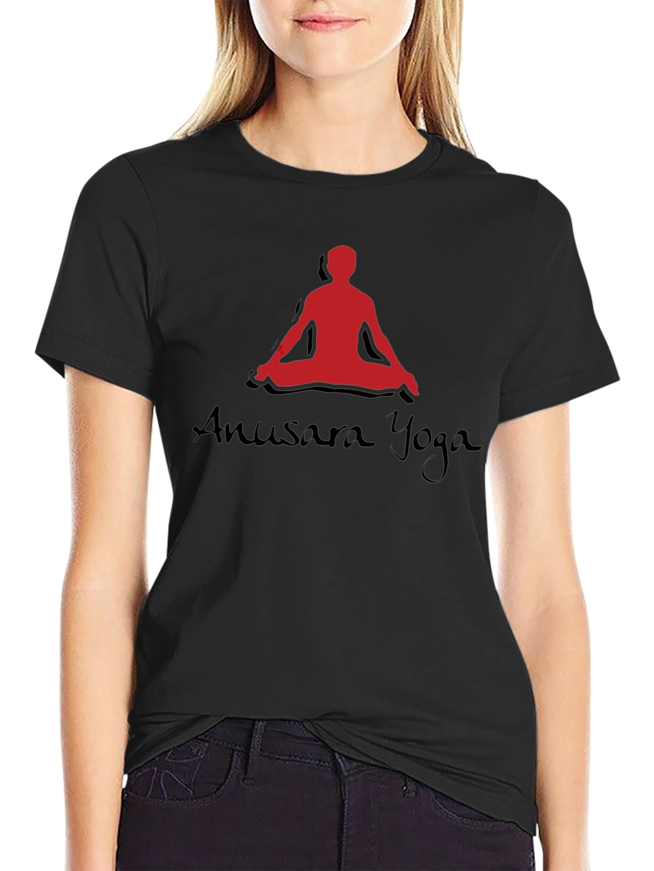 Anusara Yoga Graphic Tee - Meditation Shirt