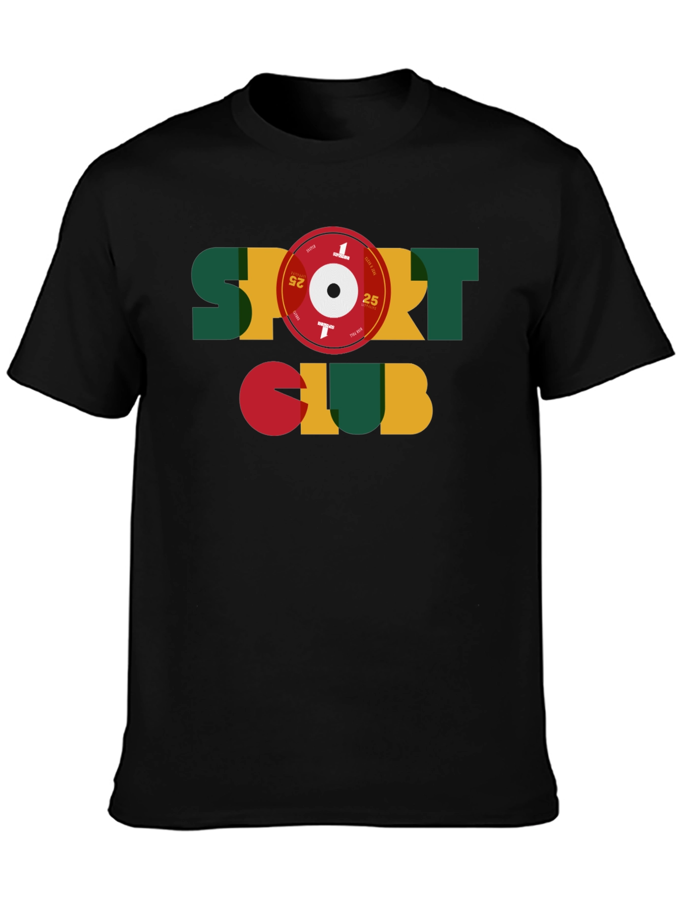 Sport Club Graphic Tee - Fitness Inspired Design