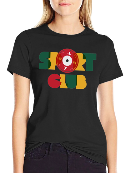 Sport Club Graphic Tee - Fitness Inspired Design