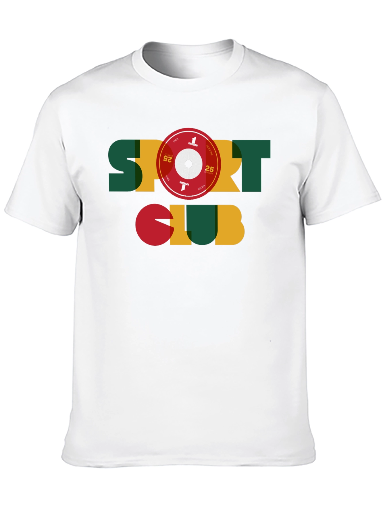 Sport Club Graphic Tee - Fitness Inspired Design