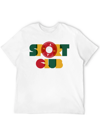 Sport Club Graphic Tee - Fitness Inspired Design