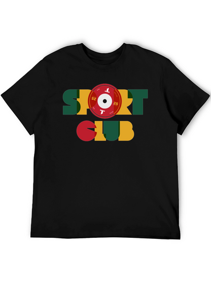 Sport Club Graphic Tee - Fitness Inspired Design