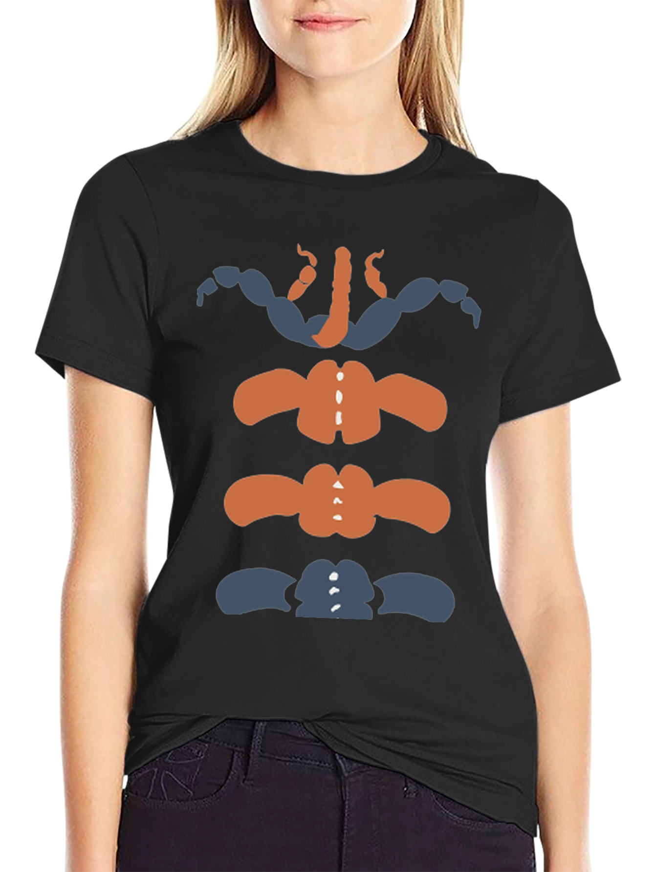 Novelty Bodybuilding Skeleton Graphic T-Shirt