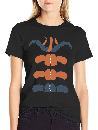 Novelty Bodybuilding Skeleton Graphic T-Shirt
