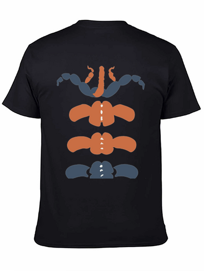 Novelty Bodybuilding Skeleton Graphic T-Shirt