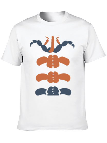 Novelty Bodybuilding Skeleton Graphic T-Shirt