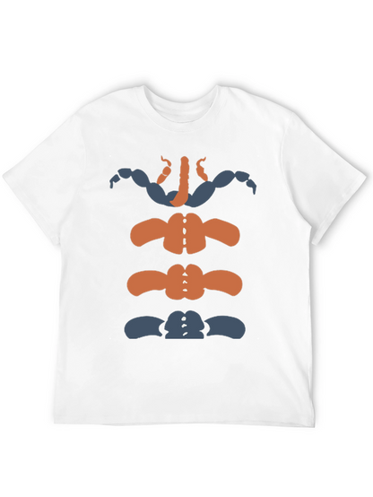 Novelty Bodybuilding Skeleton Graphic T-Shirt