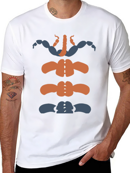 Novelty Bodybuilding Skeleton Graphic T-Shirt