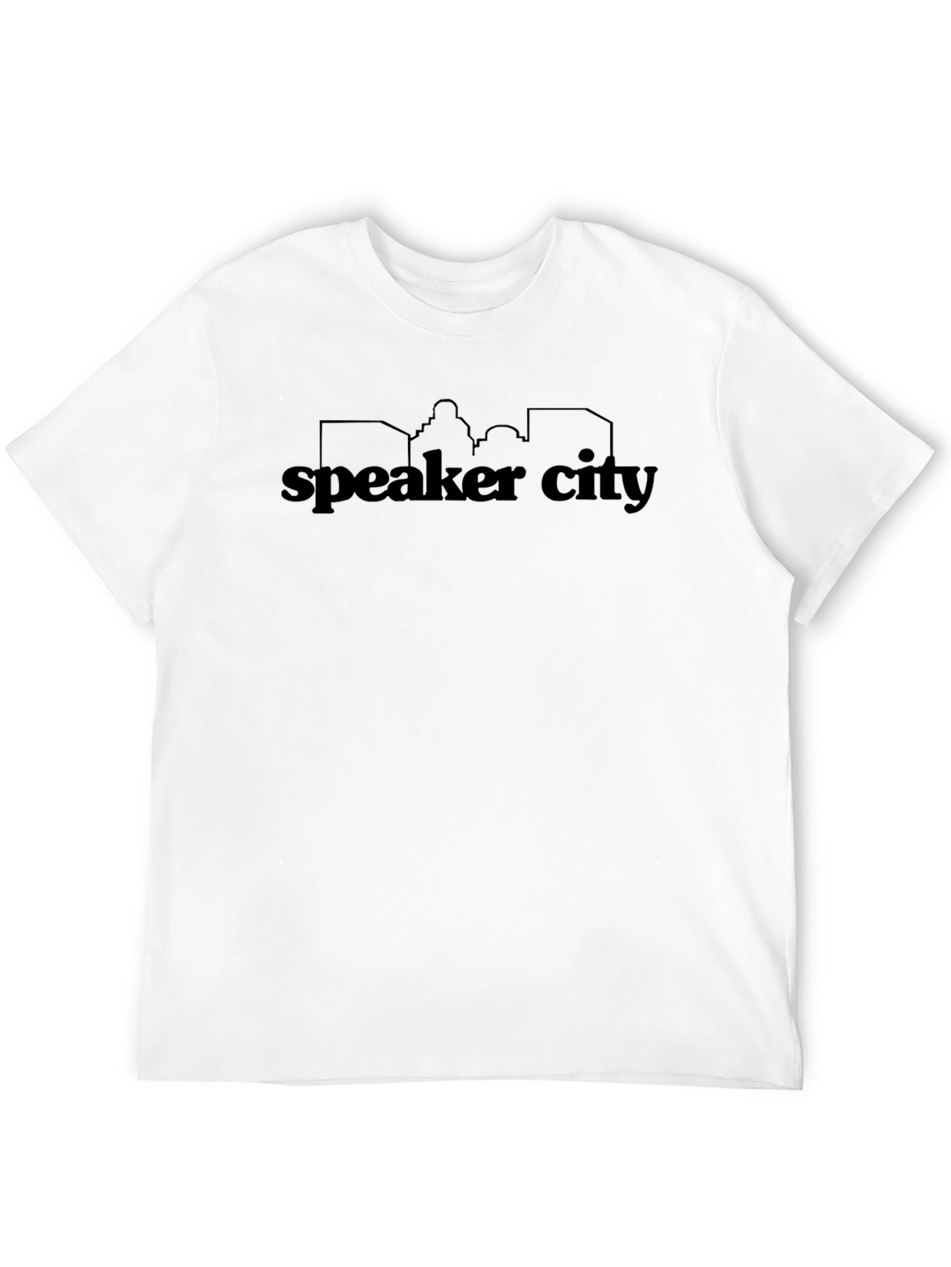 Speaker City Black T-Shirt