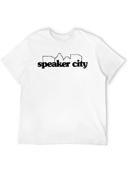 Speaker City Black T-Shirt