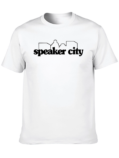 Speaker City Black T-Shirt