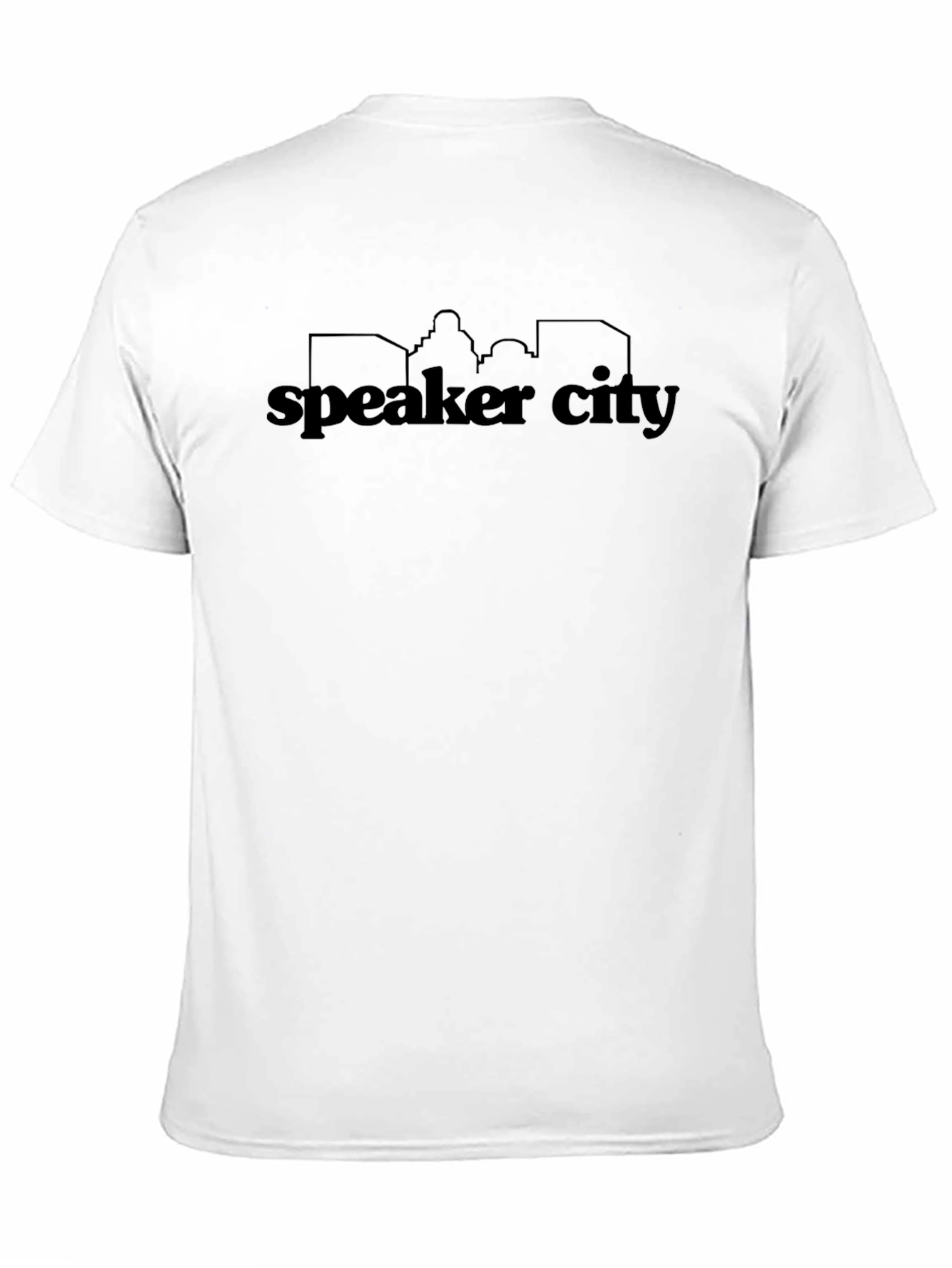 Speaker City Black T-Shirt