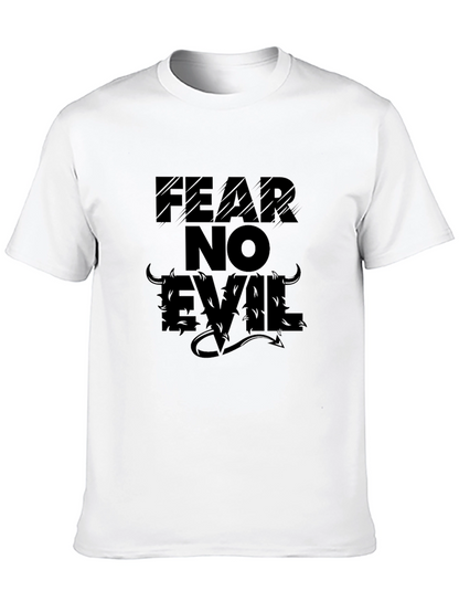 Fear No Evil Graphic T-Shirt - Black
