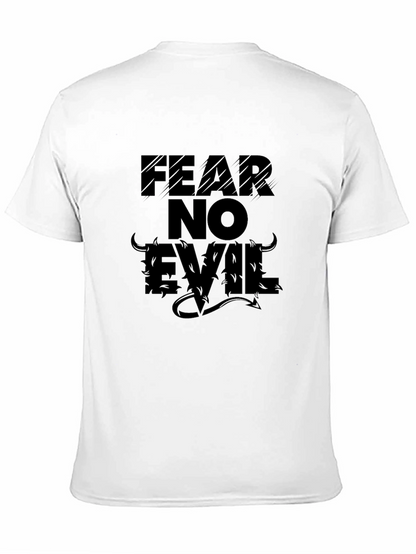 Fear No Evil Graphic T-Shirt - Black