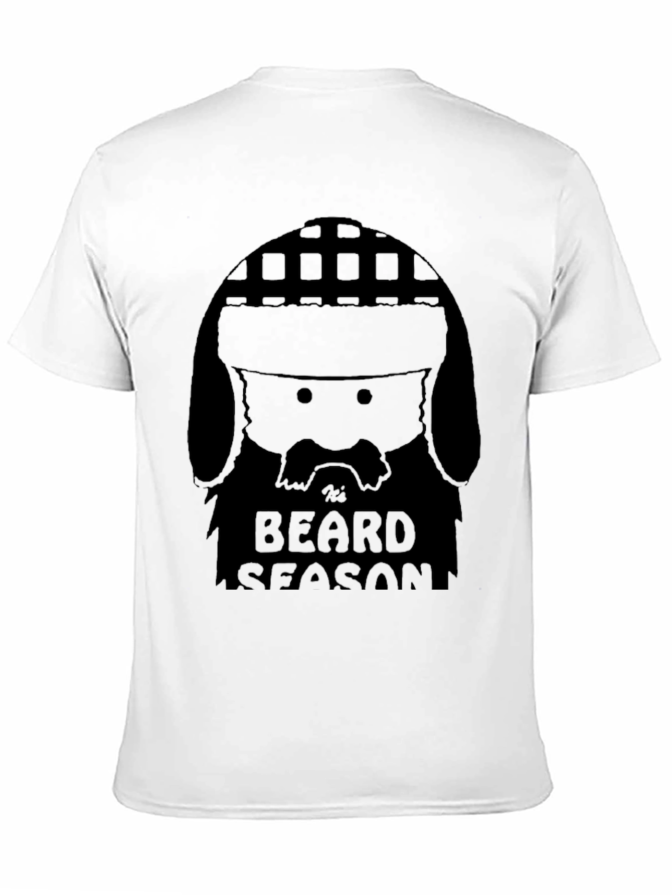 Mens Black Tis Beard Season Graphic T-Shirt