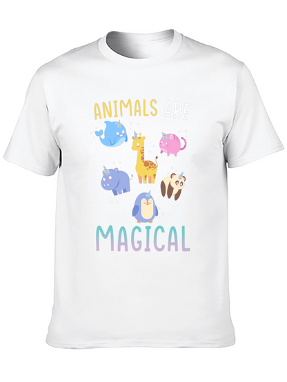 Magical Animals Unicorn Graphic T-Shirt