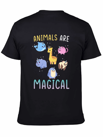 Magical Animals Unicorn Graphic T-Shirt