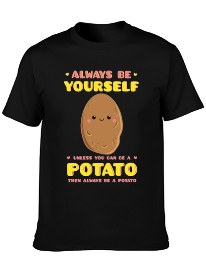 Always Be Yourself Unless Potato Graphic T-Shirt