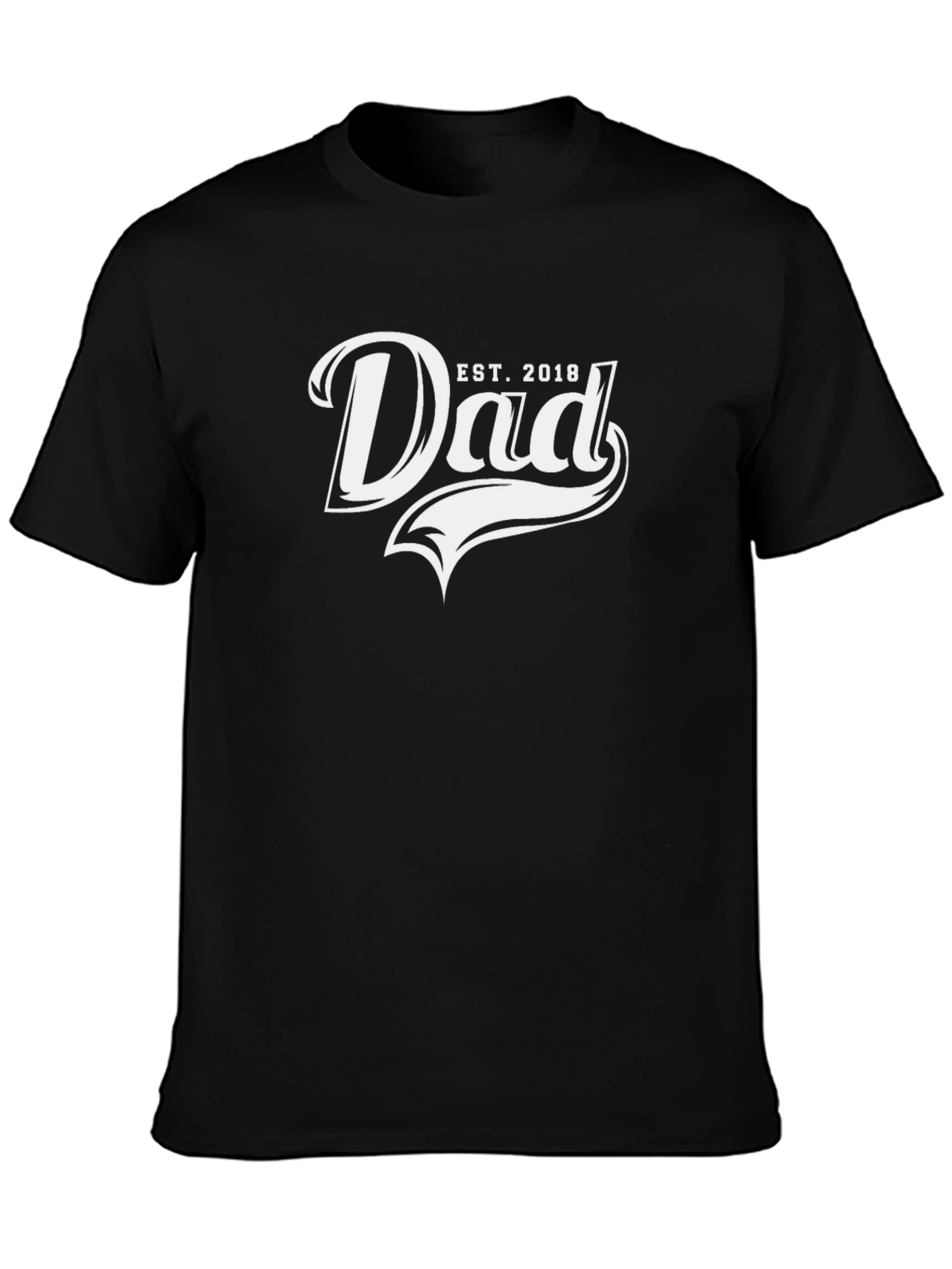 Dad Est. 2018 Graphic T-Shirt