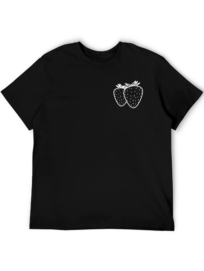 Strawberry Graphic Tee - Stylish & Comfortable