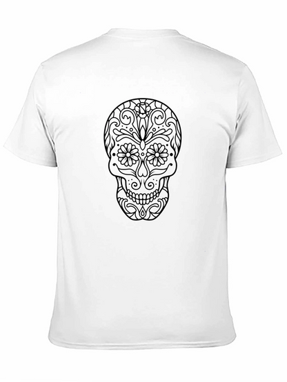 Day of the Dead Skull Graphic Tee