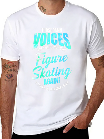 Figure Skating Voices Graphic T-Shirt