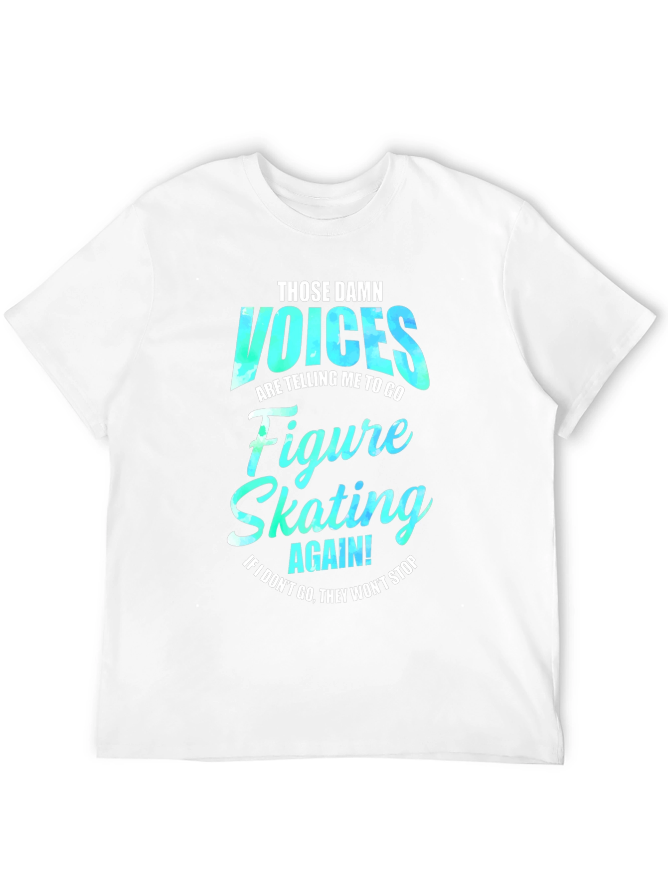 Figure Skating Voices Graphic T-Shirt
