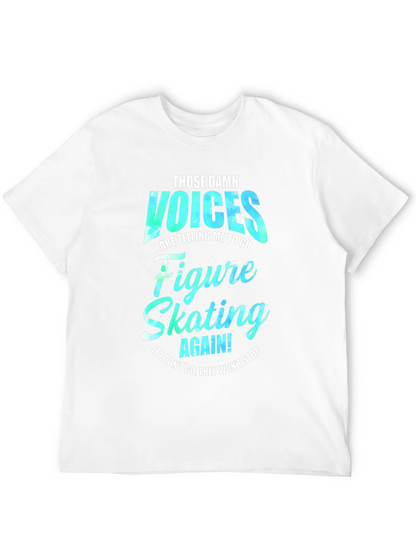 Figure Skating Voices Graphic T-Shirt