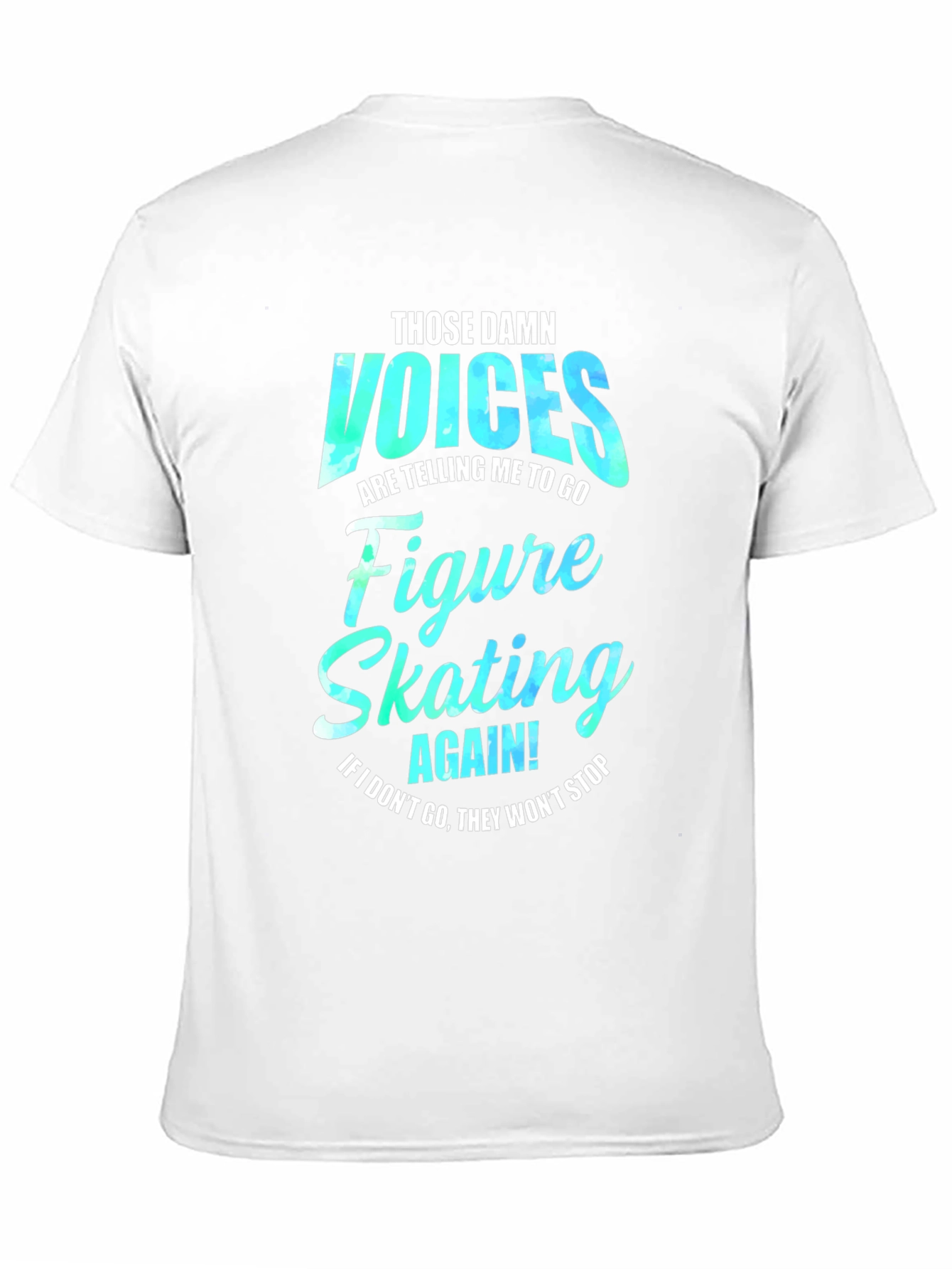 Figure Skating Voices Graphic T-Shirt