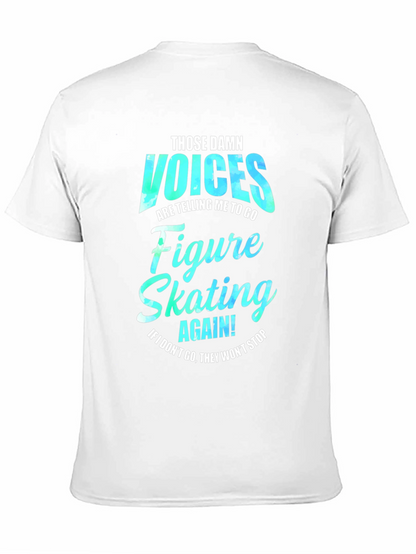 Figure Skating Voices Graphic T-Shirt