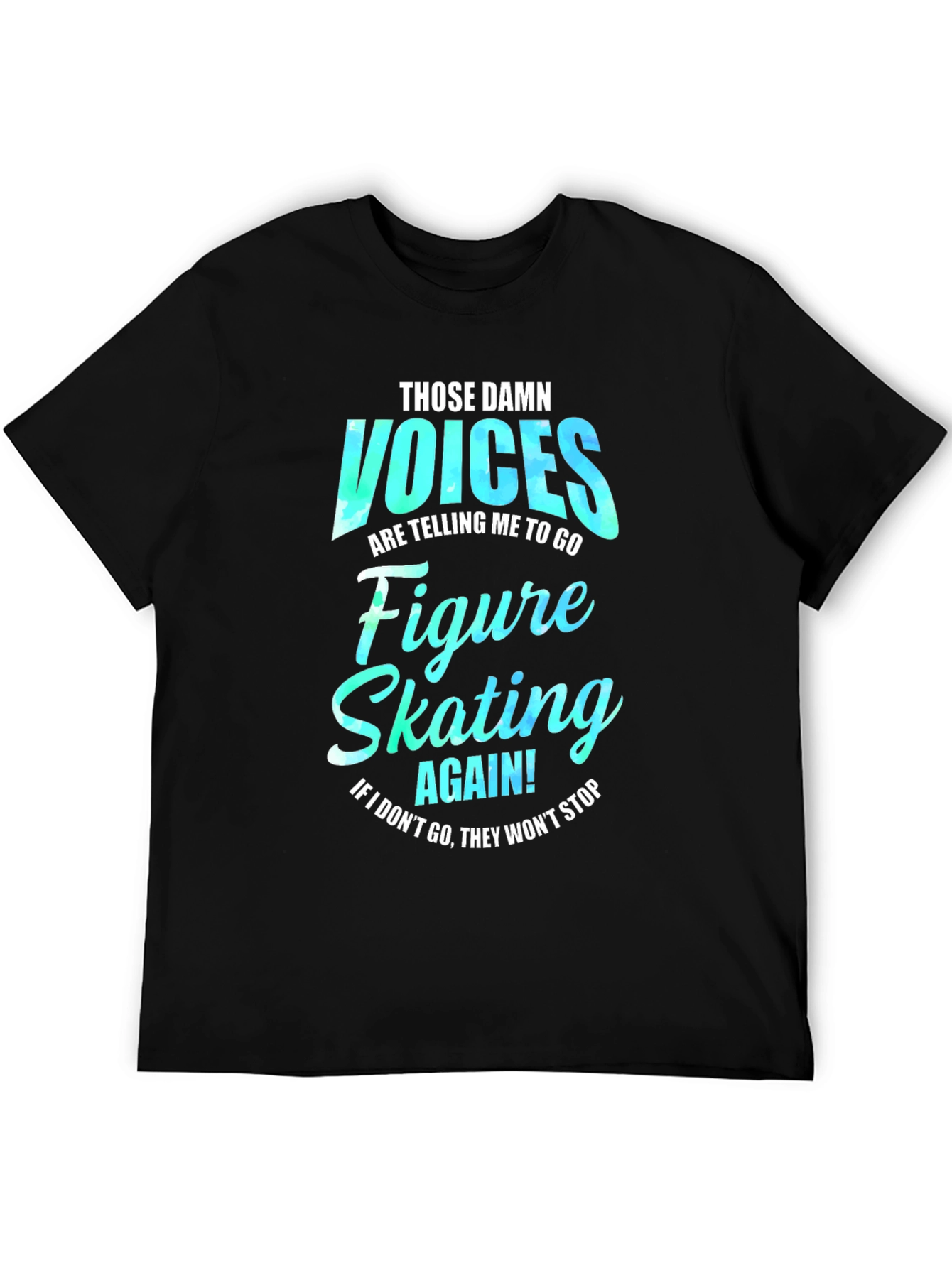 Figure Skating Voices Graphic T-Shirt