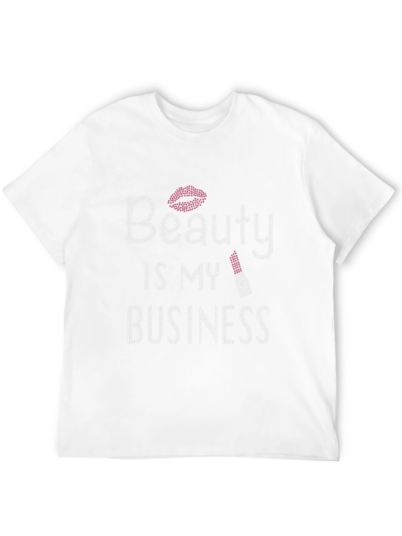 Beauty Is My Business Rhinestone T-Shirt