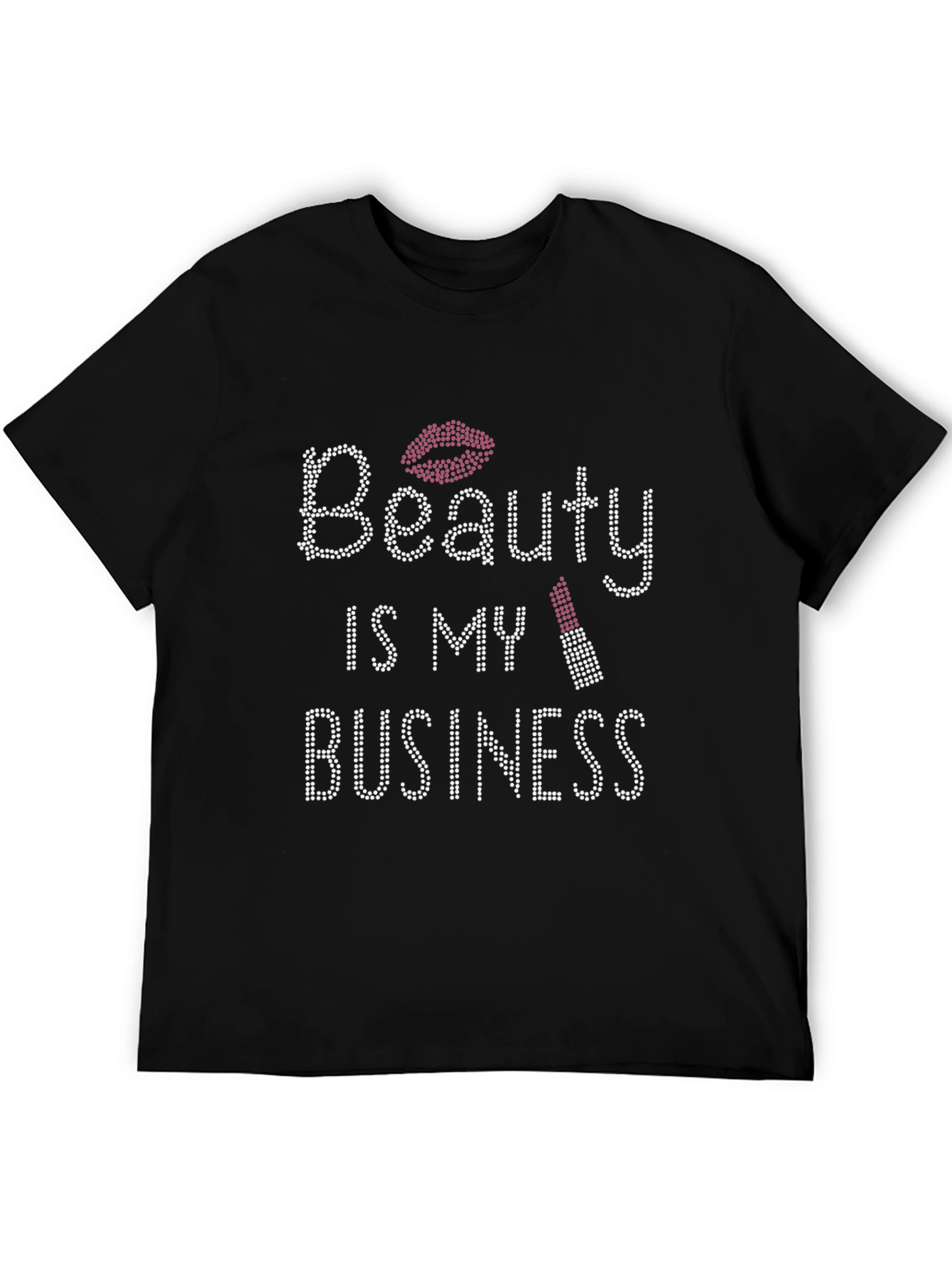 Beauty Is My Business Rhinestone T-Shirt